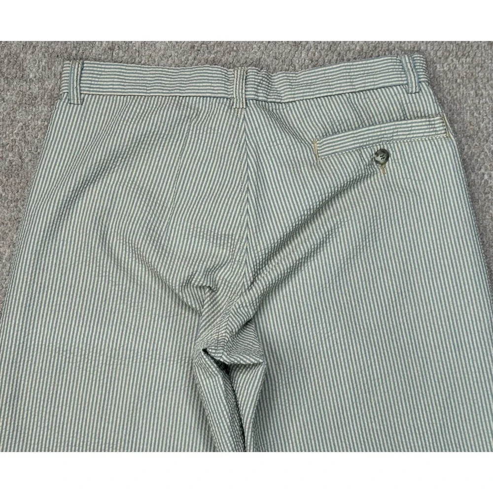 Emporio Armani Men's Vintage Striped Slash Pockets Casual Pants Size 36